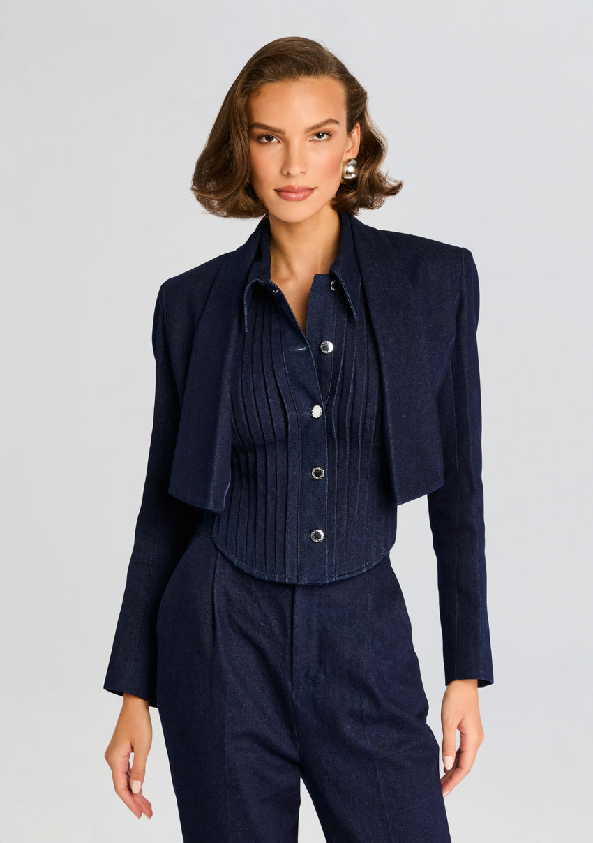Clara Denim Blazer