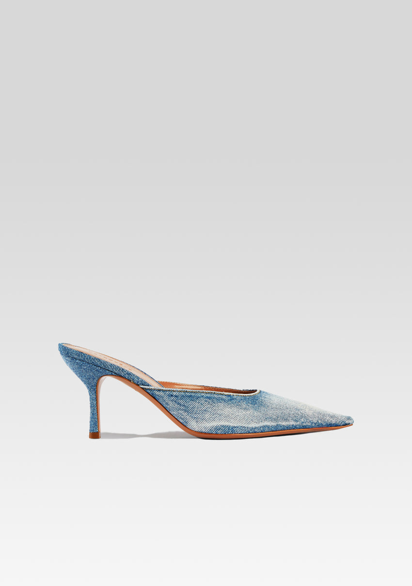 Daphne Denim Mule