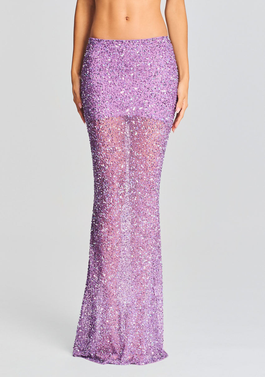 Zahra Sequin Skirt