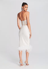 Margery Embellished Bustier Top