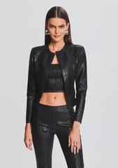 Mae Coated Knit Cardigan