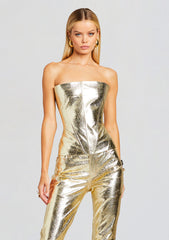 Jenesis Leather Top
