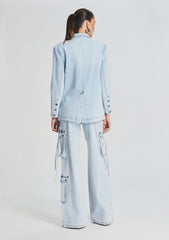Beckett Denim Blazer
