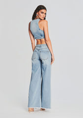 Dallas Denim Jumpsuit