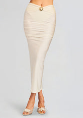 Yara Lyrca Maxi Skirt