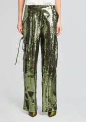André Cargo Sequin Pant