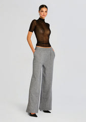 Alya Knit Pleated Trousers