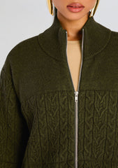 Levi Knit Puffer
