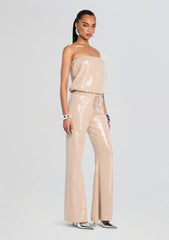 Allie Sequin Knit Jumpsuit