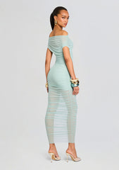 Noel Mesh Midi Dress