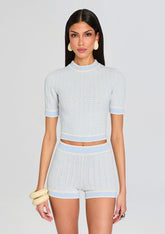Tif Knit Baby Tee