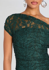 Noel Lace Midi Dress