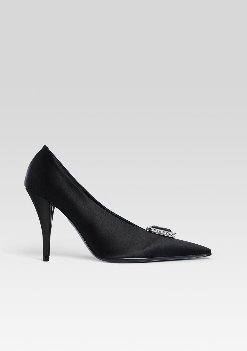 Corinna Satin Heel