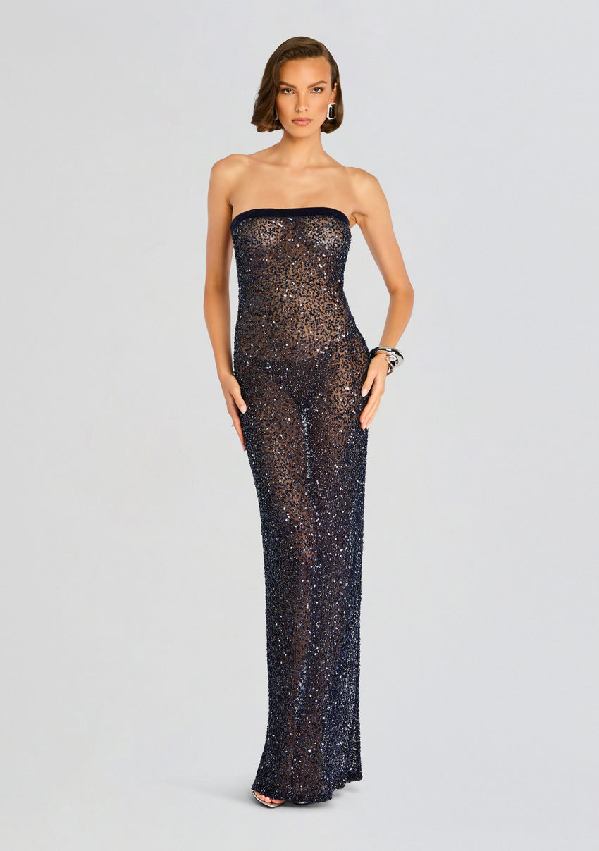 Villy Sequin Gown